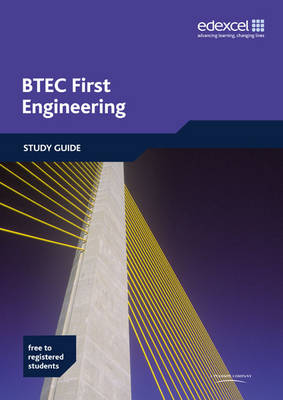 Book cover for BTEC First Study Guide: Engineering