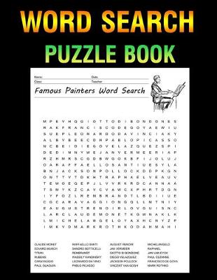 Book cover for Word Search Puzzle Book