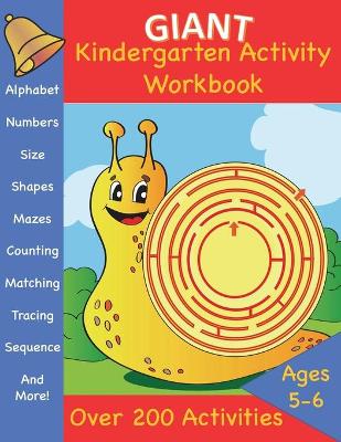Book cover for Giant Kindergarten Activity Workbook