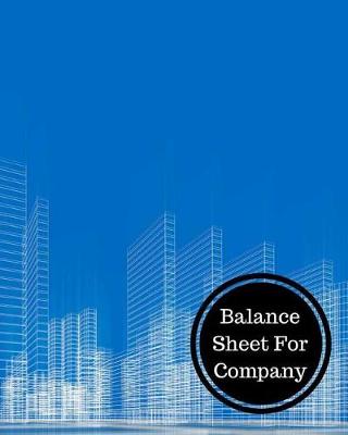 Book cover for Balance Sheet for Company