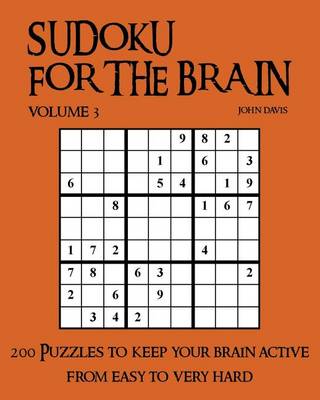 Book cover for Sudoku for the Brain Volume 3