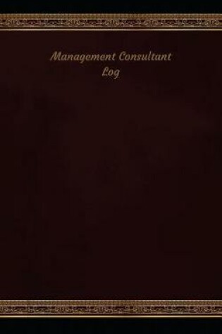 Cover of Management Consultant Log