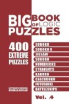 Book cover for Big Book Of Logic Puzzles - 400 Extreme Puzzles