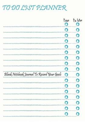 Cover of To Do List Planner