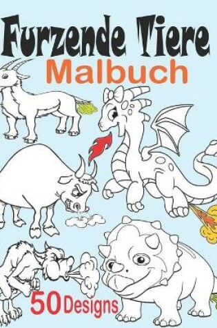Cover of Furzende Tiere Malbuch
