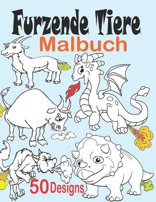 Book cover for Furzende Tiere Malbuch