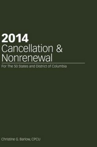 Cover of 2014 Cancellation and Nonrenewal