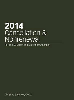 Book cover for 2014 Cancellation and Nonrenewal