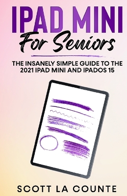 Book cover for iPad mini For Seniors