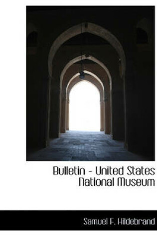 Cover of Bulletin - United States National Museum