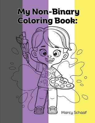 Book cover for My Non-Binary Coloring Book