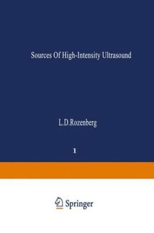 Cover of Sources of High-Intensity Ultrasound