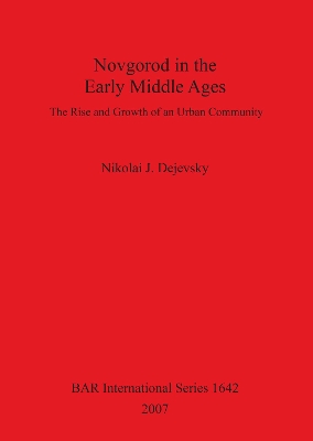 Book cover for Novgorod in the Early Middle Ages