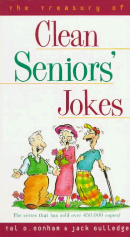 Cover of The Treasury of Clean Seniors' Jokes