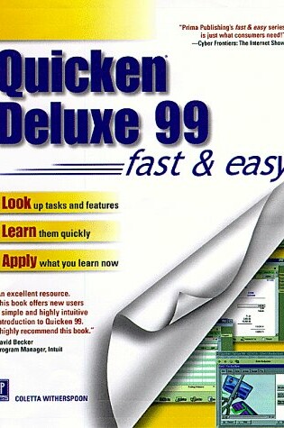 Cover of Quicken Deluxe 99 Fast and Easy