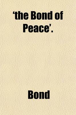 Book cover for 'The Bond of Peace'.