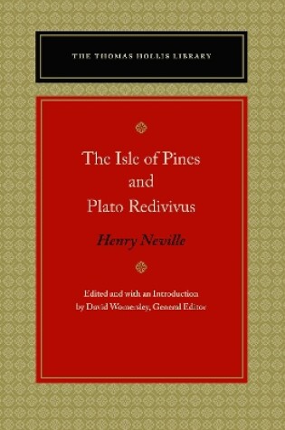 Cover of The Isle of Pines and Plato Redivivus