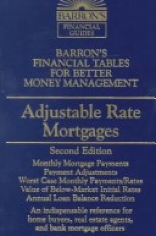 Cover of Adjustable Rate Mortgages