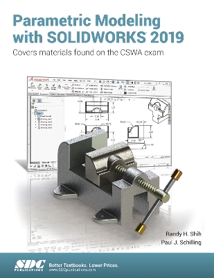 Book cover for Parametric Modeling with SOLIDWORKS 2019