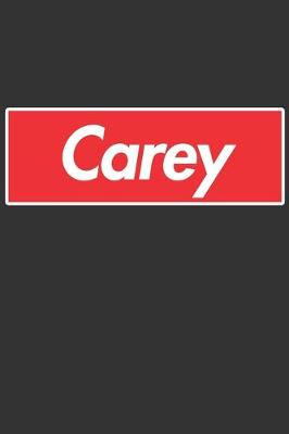 Book cover for Carey