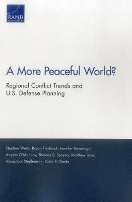 Book cover for A More Peaceful World?