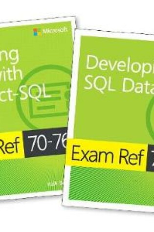 Cover of MCSA SQL Server 2016 Database Development Exam Ref 2-pack