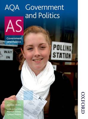 Book cover for AQA Government and Politics AS
