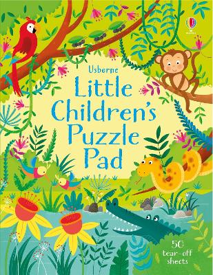 Book cover for Little Children's Puzzle Pad