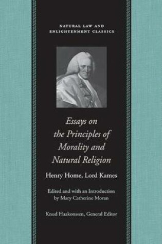 Cover of Essays on Principles of Morality and Natural Religion