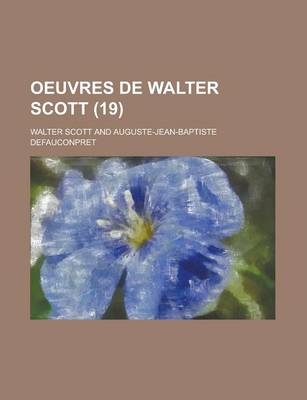 Book cover for Oeuvres de Walter Scott (19)