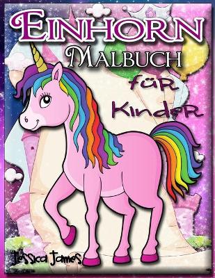 Book cover for Einhorn-Malbuch fur Kinder