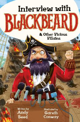 Book cover for Interview with Blackbeard & Other Vicious Villains