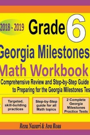 Cover of Grade 6 Georgia Milestones Assessment System Mathematics Workbook 2018 - 2019