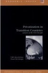 Book cover for Privatization in Transition Countries