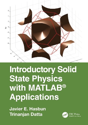 Book cover for Introductory Solid State Physics with MATLAB Applications