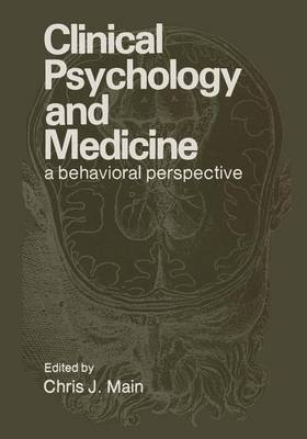 Book cover for Clinical Psychology and Medicine