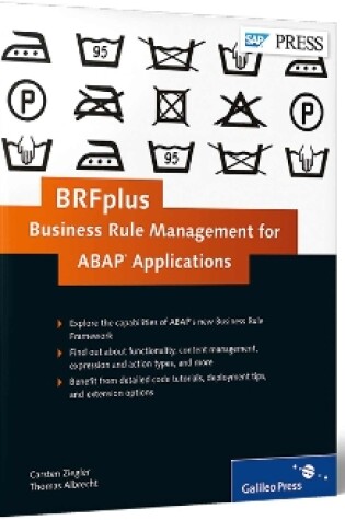 Cover of BRFplus—Business Rule Management for ABAP Applications