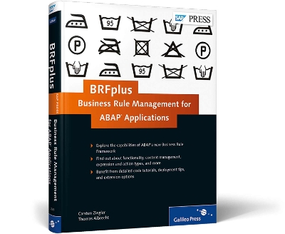 Book cover for BRFplus—Business Rule Management for ABAP Applications