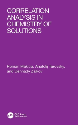 Book cover for Correlation Analysis in Chemistry of Solutions