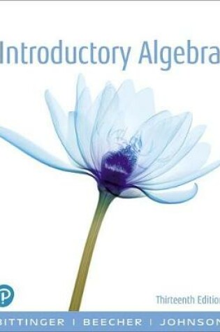 Cover of Introductory Algebra, Books a la Carte Edition