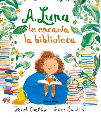 Book cover for A Luna Le Encanta La Biblioteca