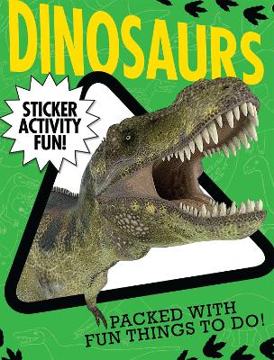 Book cover for Dinosaurs Sticker Activity Fun
