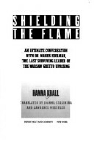 Cover of Shielding the Flame