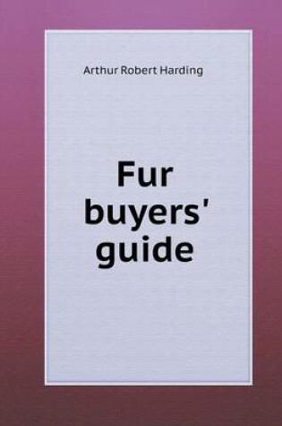 Cover of Fur buyers' guide