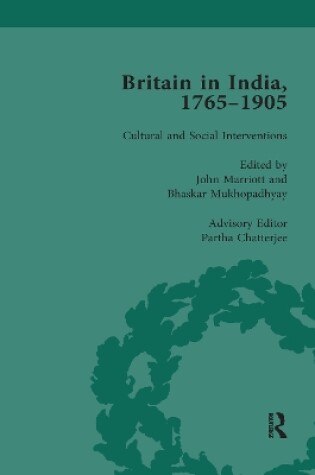 Cover of Britain in India, 1765-1905, Volume IV