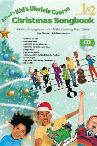 Cover of Kids Ukulele Christmas Songs 1&2
