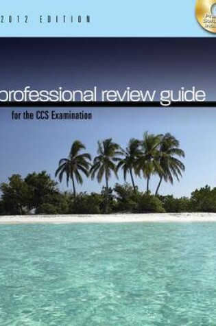 Cover of Professional Review Guide for the Rhia & Rhit Examination, 2012 Edition (Book Only)