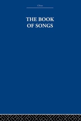 Book cover for The Book of Songs