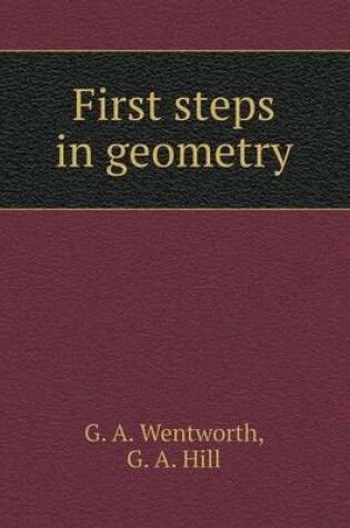 Cover of First steps in geometry