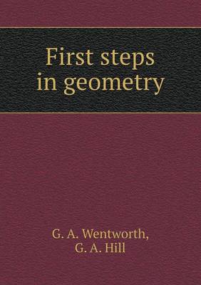 Book cover for First steps in geometry